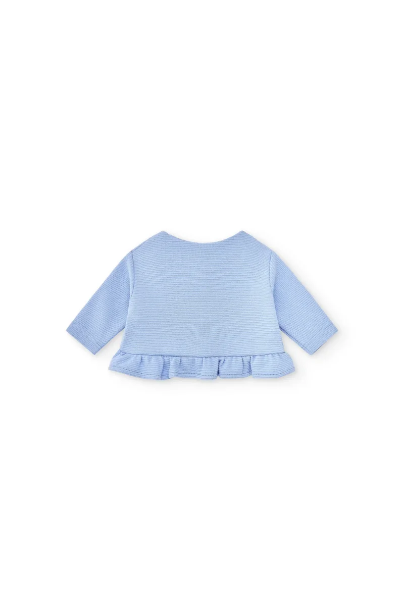 Rebeca de bebé niña azul pastel - Imagen 5