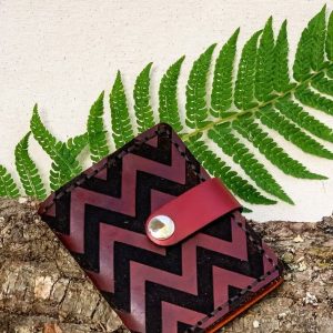 Cartera pequeña Picos Rojo