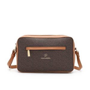 Bolso bandolera Print CACHAREL · Doble compartimento con cremallera
