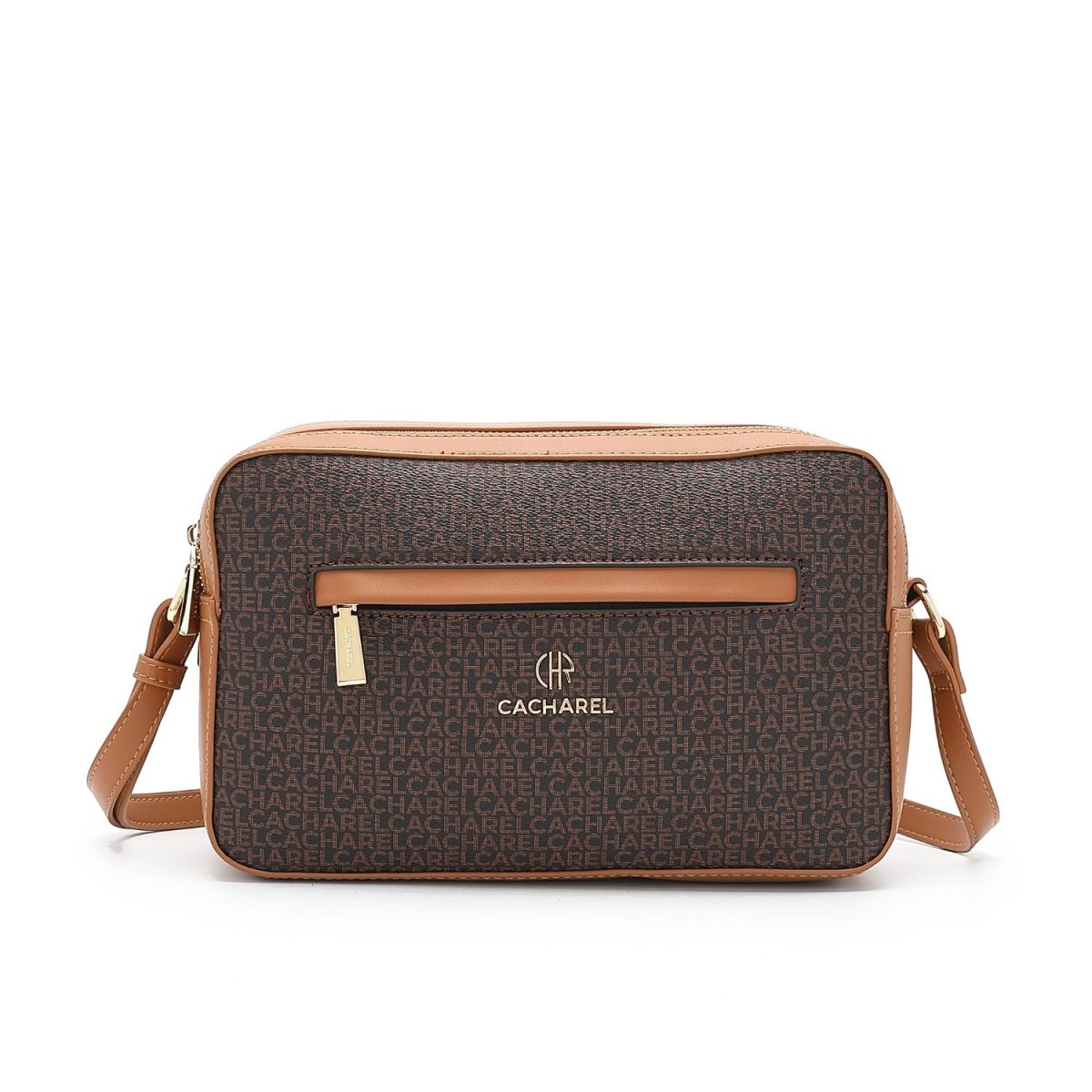 Bolso bandolera Print CACHAREL · Doble compartimento con cremallera