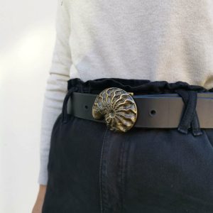 Cinturón Fósil Oro viejo
