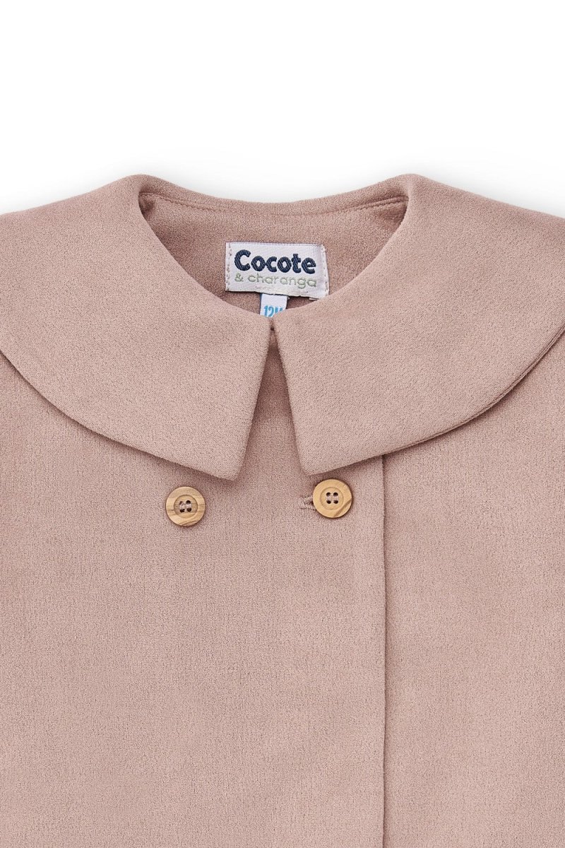 Chaqueta de bebé rosa Cocote & Charanga - Imagen 4