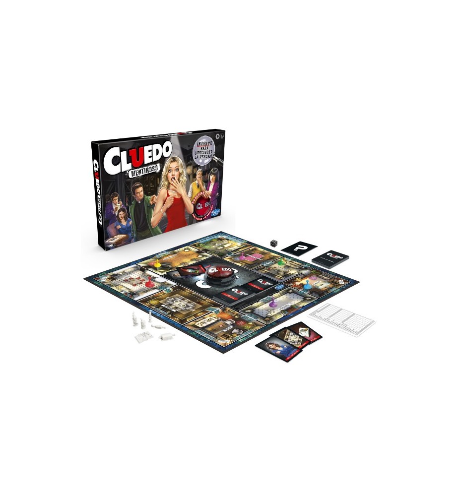 HASBRO – Cluedo Mentiroso E9779 Juego de Mesa Misterio en Español +8 Años - Imagen 4