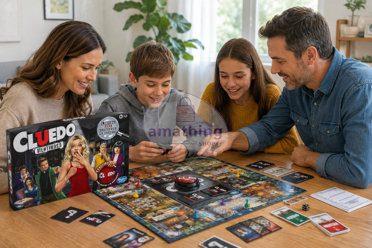 HASBRO – Cluedo Mentiroso E9779 Juego de Mesa Misterio en Español +8 Años - Imagen 5