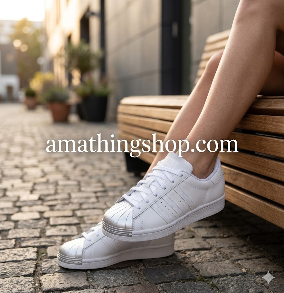 ADIDAS – Zapatillas adidas Superstar Mujer Niña Talla 36 2/3 Blancas Punta Plateada FX4747 - Imagen 6
