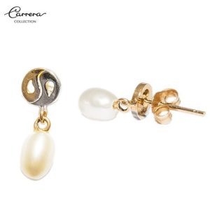 Pendientes Redondos Perla