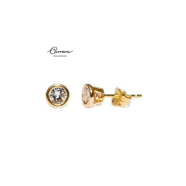 Pendientes Chatón Circonita