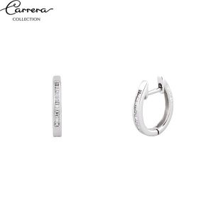 Pendientes Argolla Baguettes