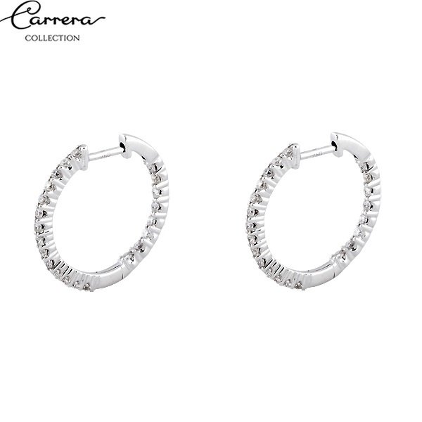 Pendientes Aro Diamantes - Imagen 2