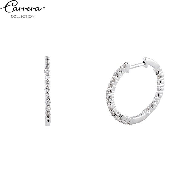 Pendientes Aro Diamantes - Imagen 3