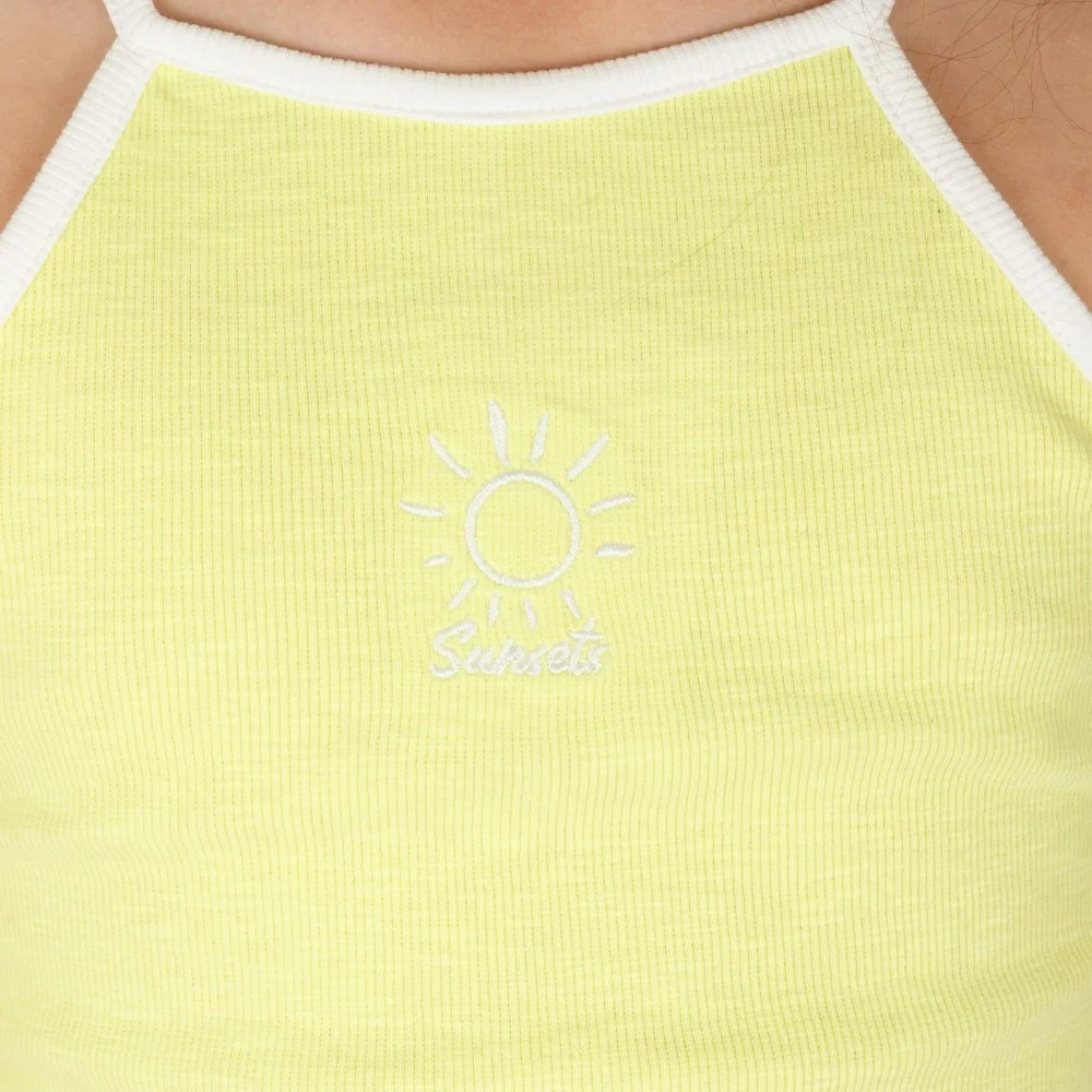 Conjunto de niña amarillo - Imagen 3