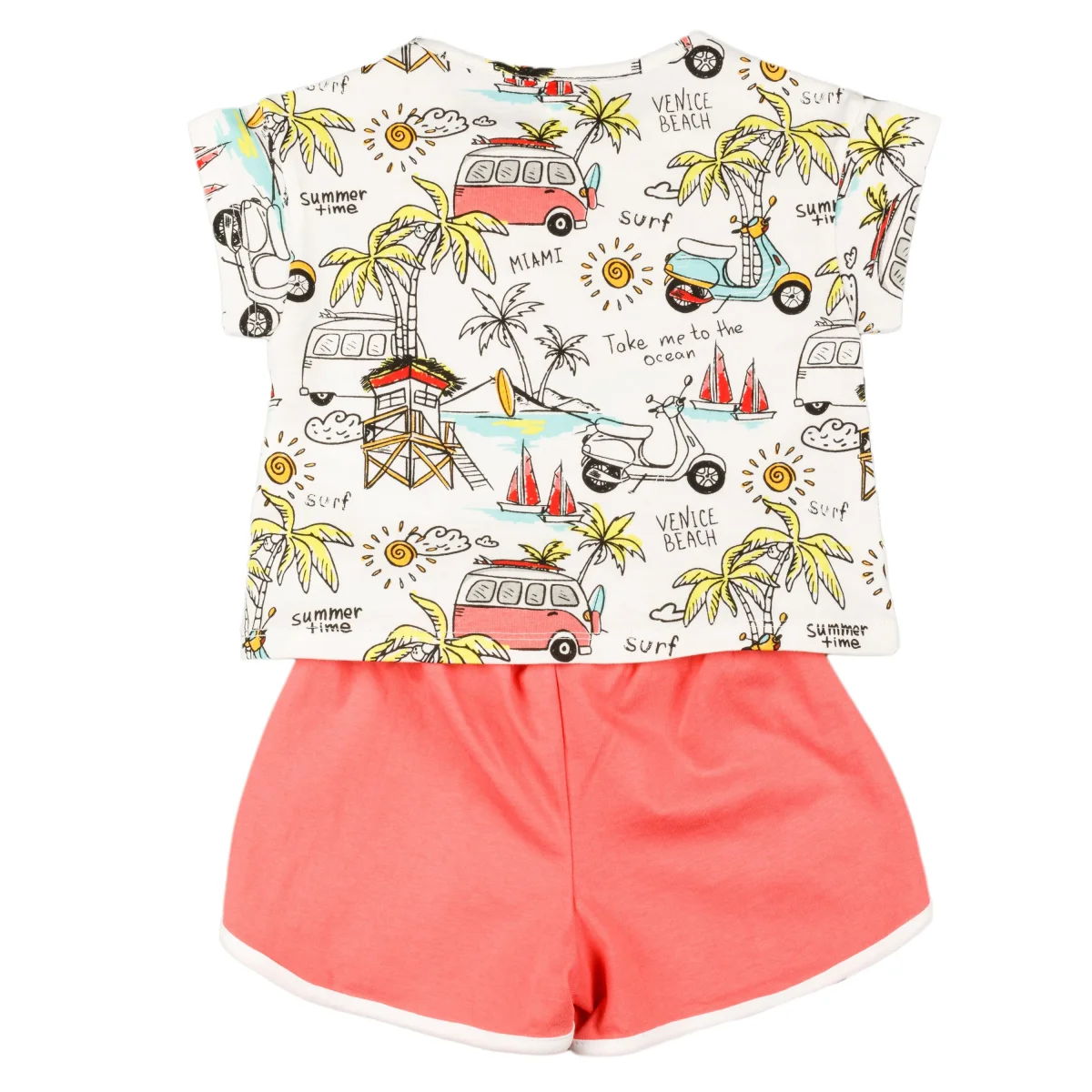 Conjunto niña verano playa - Imagen 3