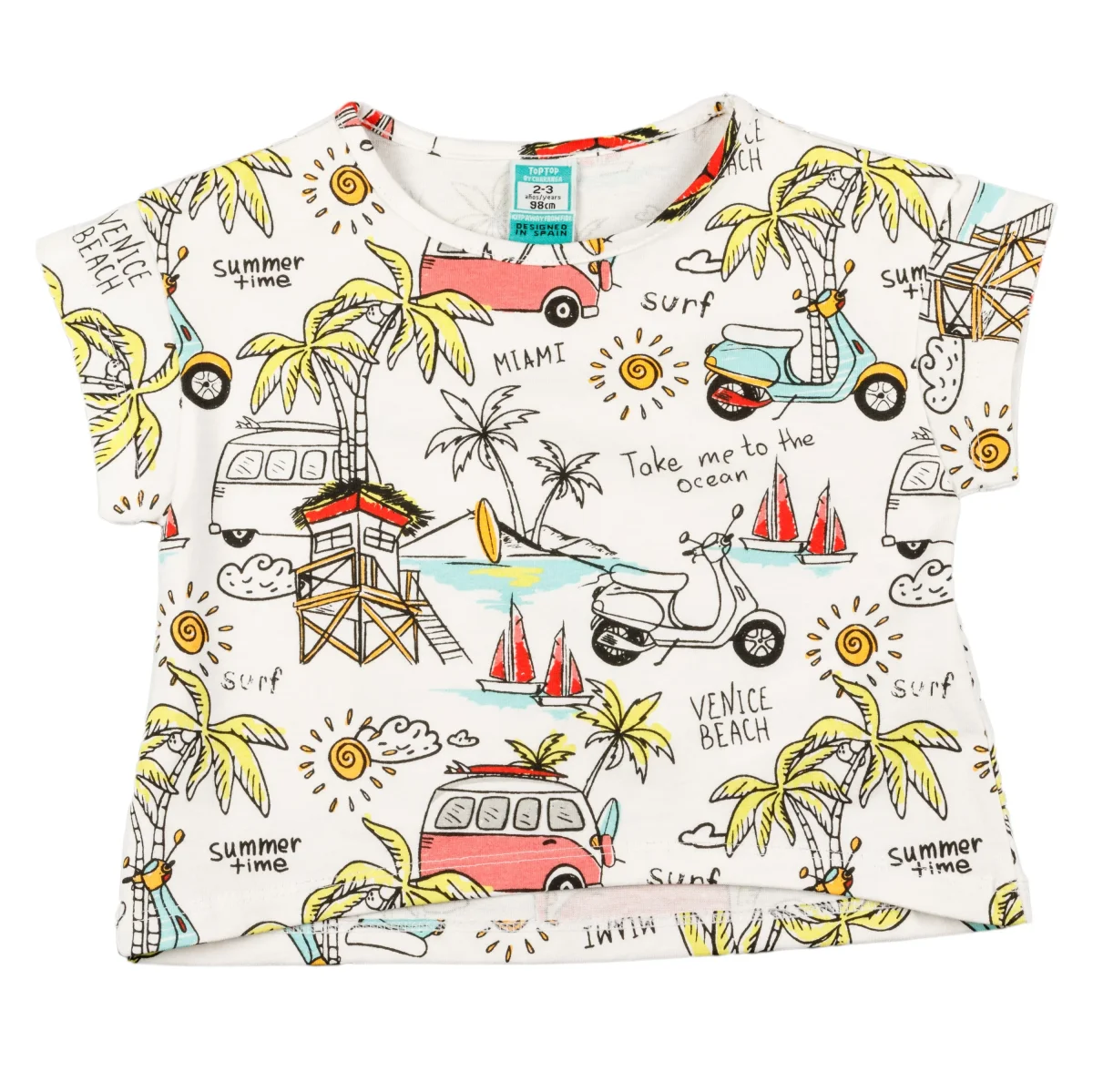 Conjunto niña verano playa - Imagen 4