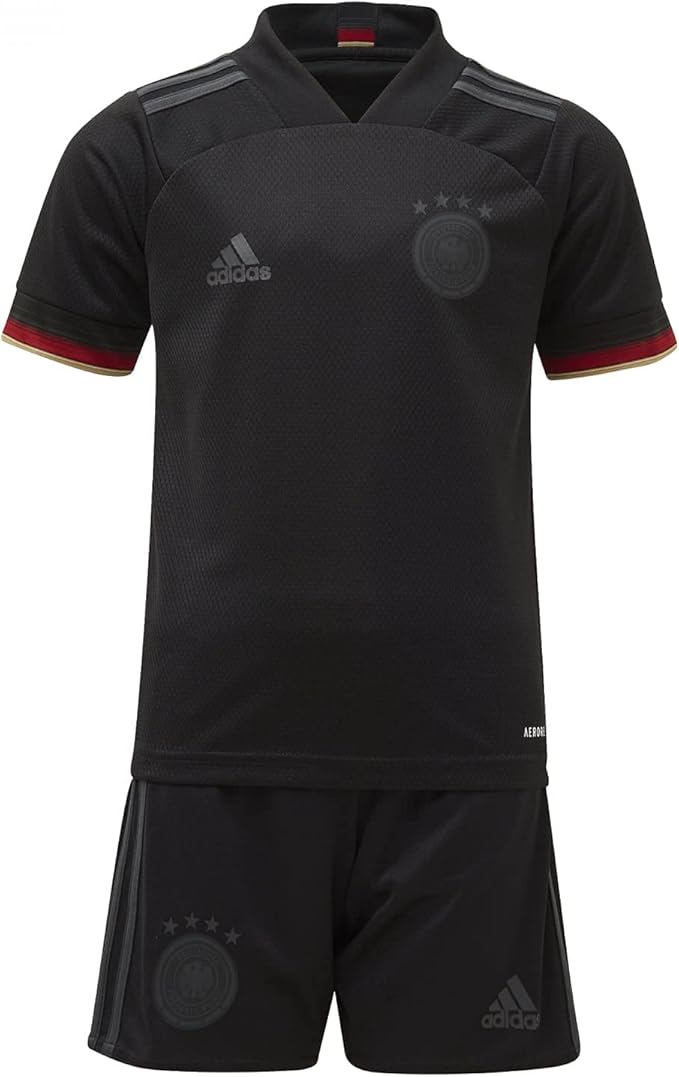 NIKE – Baby Miniconjunto Segunda Equipación Alemania 86cm Unisex Negro 12-18 Meses EH6109 - Imagen 3