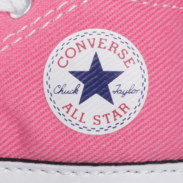CONVERSE – Zapatillas Converse First Star Hi Bebé Rosa Chuck Taylor T19-20 - Imagen 9