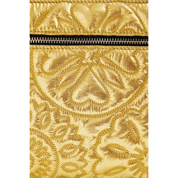 DESIGUAL – Bolso Desigual Big Big Dortmund Dorado Mujer | Bandolera Glamour Edición Limitada 21WAXAA8 - Imagen 7