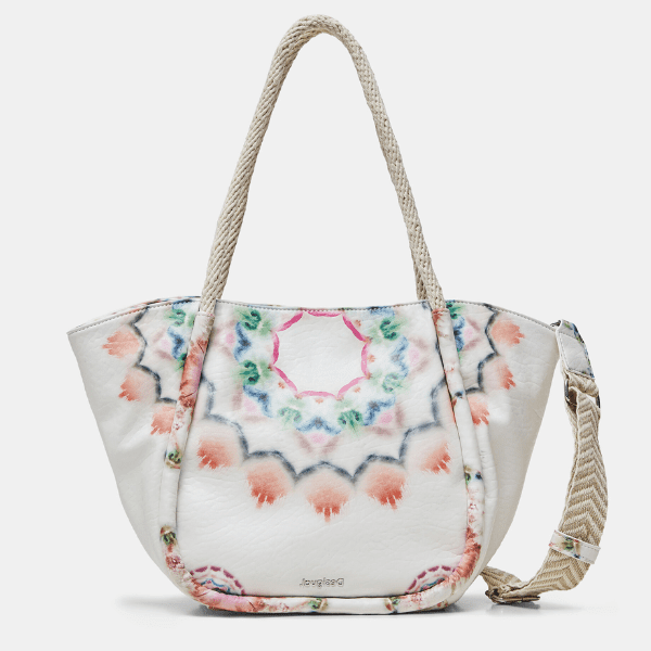 DESIGUAL – Bolso Desigual Breathe Rotty 21SAXPAT/1002 – Capazo Grande Multicolor Mujer - Imagen 2