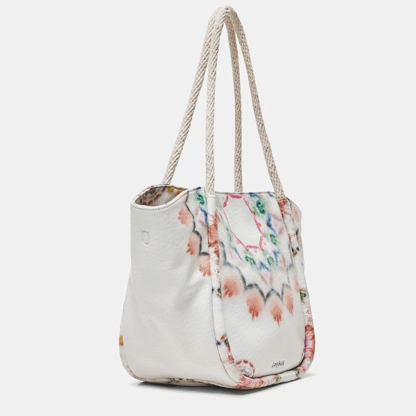 DESIGUAL – Bolso Desigual Breathe Rotty 21SAXPAT/1002 – Capazo Grande Multicolor Mujer - Imagen 3