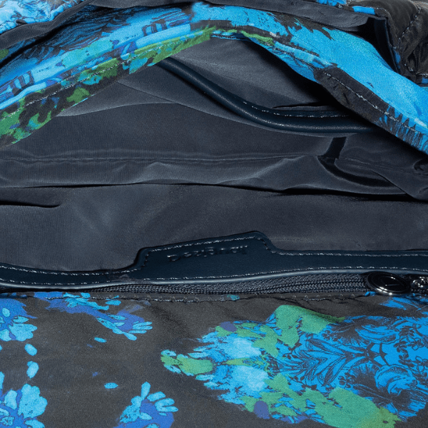 DESIGUAL – Bolso Bandolera Desigual Camoflower Zurich Azul 20SAXA34 - Imagen 6
