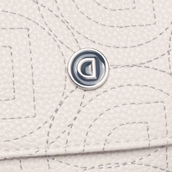 DESIGUAL – Bolso Bandolera Mujer Minuet Kemi Pequeño Color Crema Blanco Beige 23x22x4cm Mujer Regalo - Imagen 5