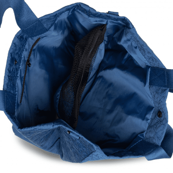 DESIGUAL – Bolso Desigual Azul Namaste Shopping Bag Mandalas - Imagen 7