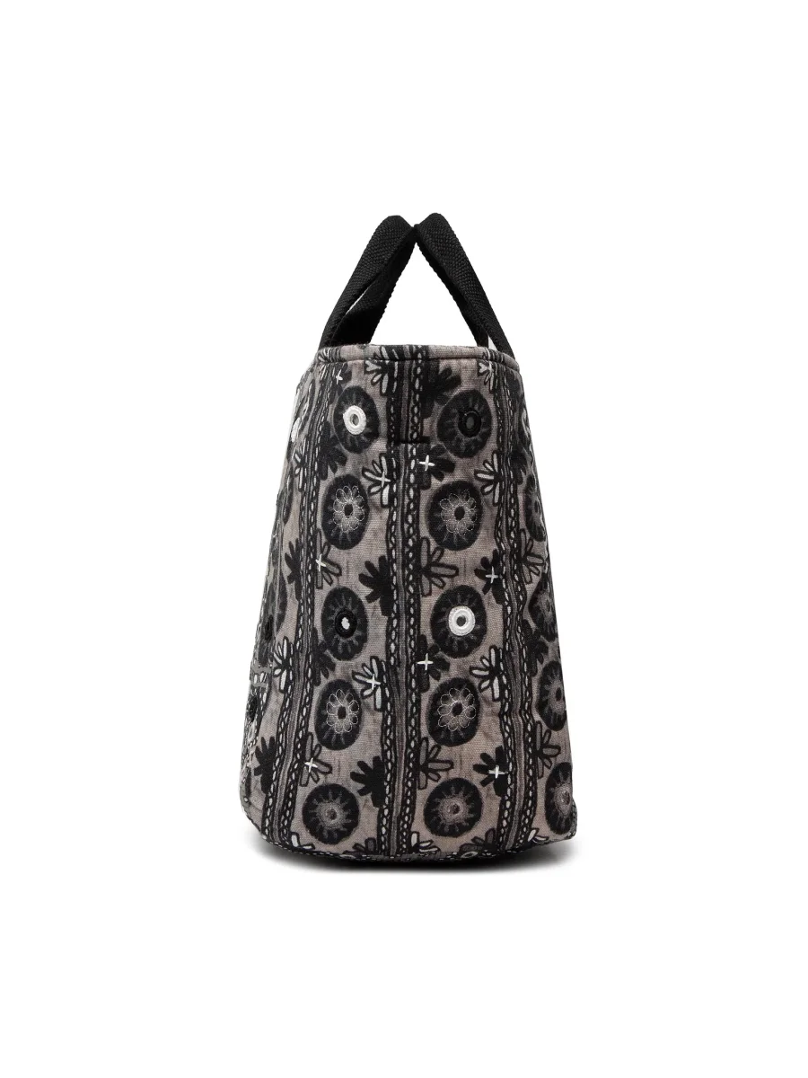 DESIGUAL – Bolso de Mujer Shopper Bohemian Flaire Vald Negro Pequeño - Imagen 7