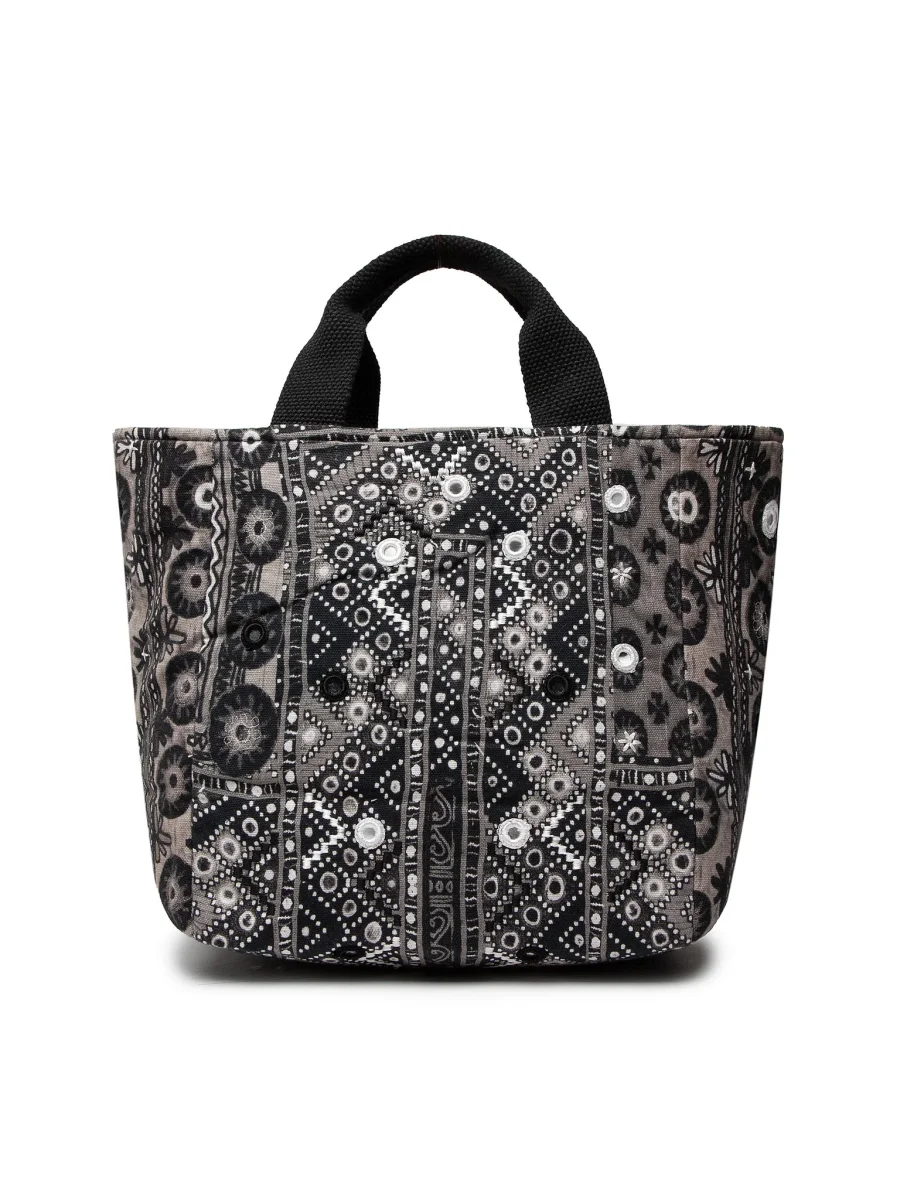 DESIGUAL – Bolso de Mujer Shopper Bohemian Flaire Vald Negro Pequeño - Imagen 2