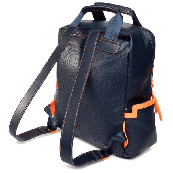DESIGUAL – Mochila Back Fluor Randers Azul 27x35x12 Mujer LOVE 20SAKP29 - Imagen 3