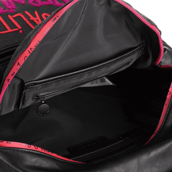 DESIGUAL – Mochila Desigual Back Revolution Mini OSS Negra Mujer 30 cm | Mochila Urbana Casual Original 19WAKA12 - Imagen 5
