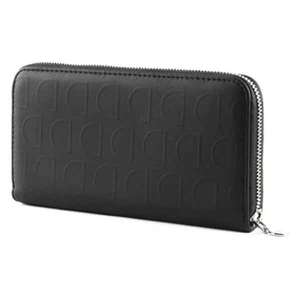 DESIGUAL – Monedero Cartera Mujer Negra Lazarus Zip Around 19×10 cm. 20SAYP14 Regalo Clásico - Imagen 5