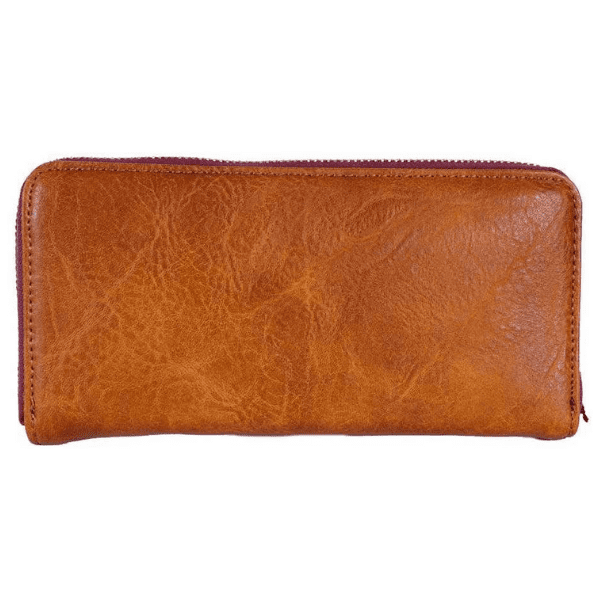 DESIGUAL- Monedero Desigual Mujer Marrón Nanit Zip Around - Imagen 4