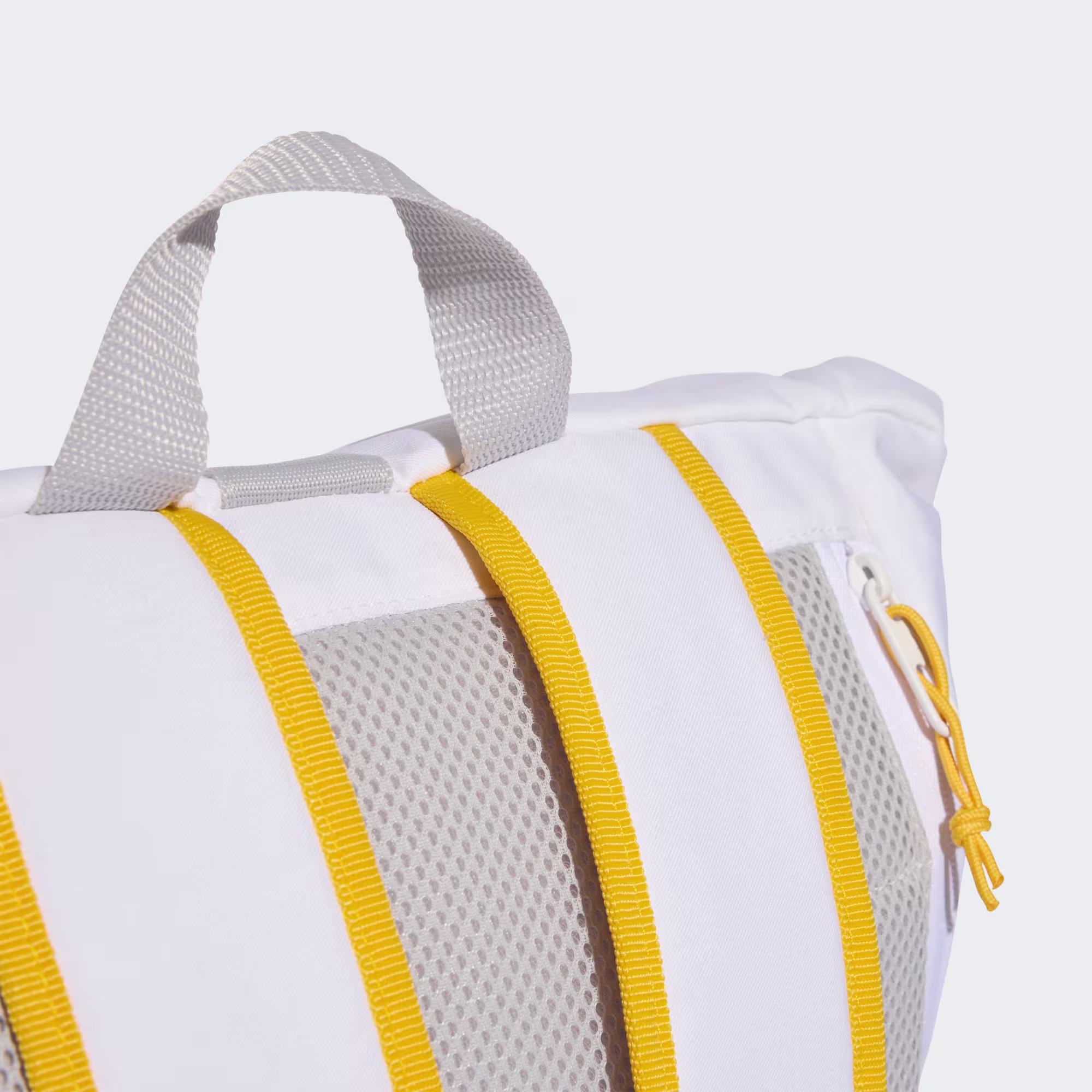 ADIDAS – Mochila adidas Real Madrid Blanca Original JN4150 Roll Top 26,9L Universidad Gimnasio Viaje - Imagen 9