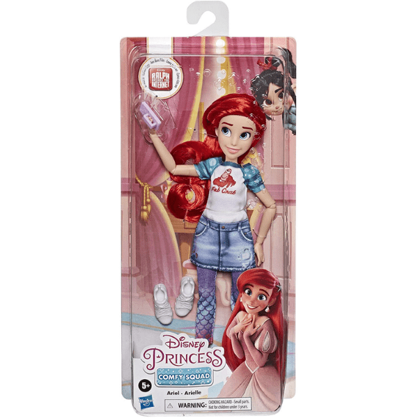 DISNEY – Muñeca Princess Comfy Squad Ariel - Imagen 3