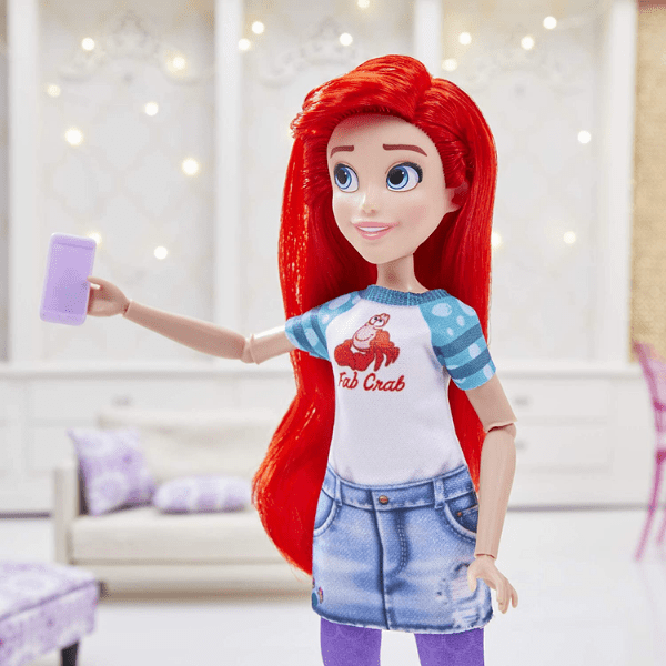 DISNEY – Muñeca Princess Comfy Squad Ariel - Imagen 4