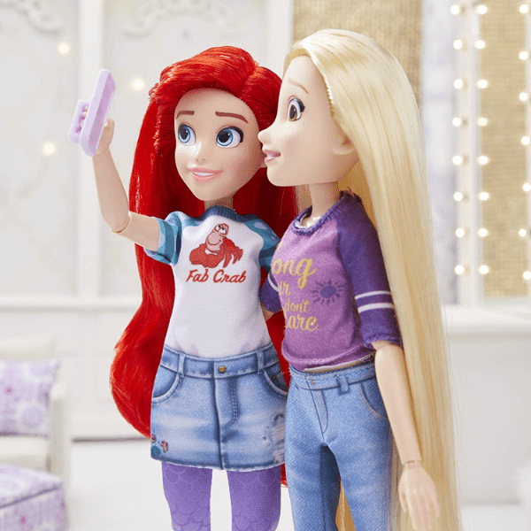 DISNEY – Muñeca Princess Comfy Squad Ariel - Imagen 5