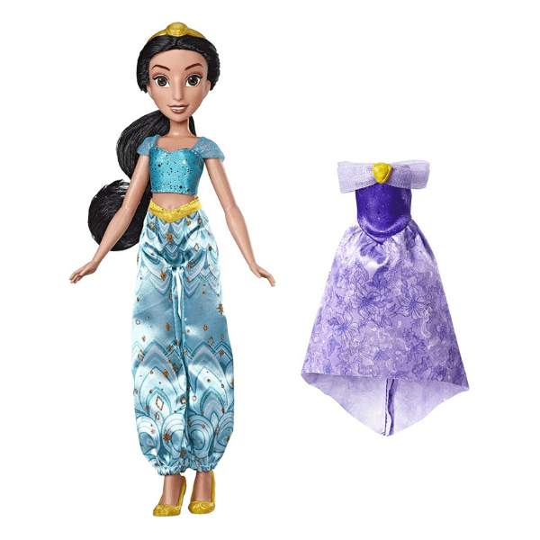 DISNEY – Princesa Jasmine Muñeca 30 cm Vestidos Noches Encantadas con Accesorios - Imagen 2
