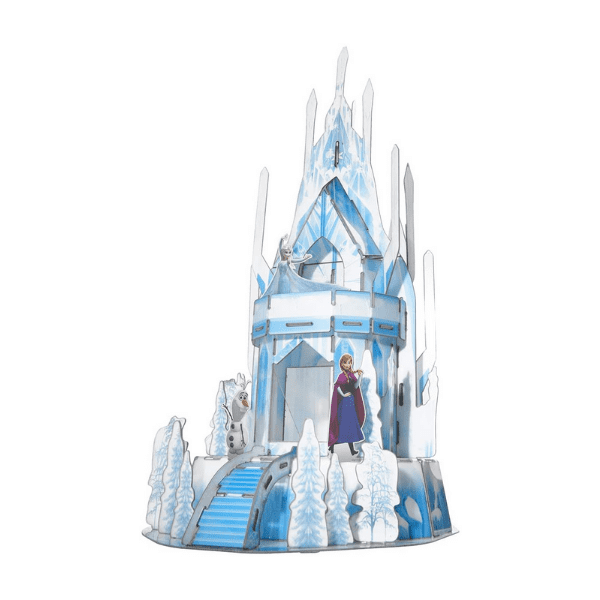 FROZEN – Puzzle 3D Frozen Cardinal 47 Piezas Castillo de Hielo de Elsa - Imagen 4