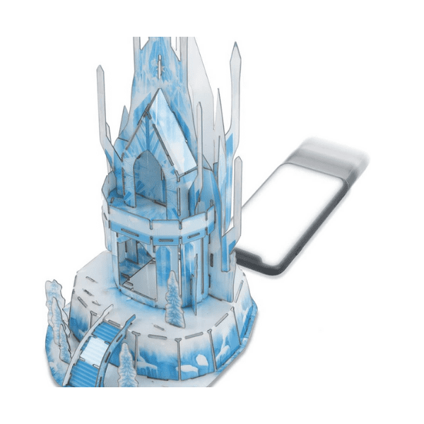 FROZEN – Puzzle 3D Frozen Cardinal 47 Piezas Castillo de Hielo de Elsa - Imagen 5