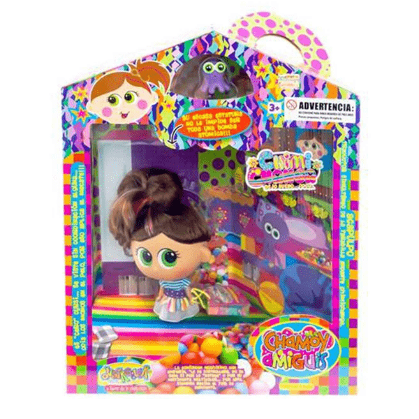 DISTROLLER – Muñeca Distroller Chamoy Amiguis Chimichanga Original Con Mascota - Imagen 2