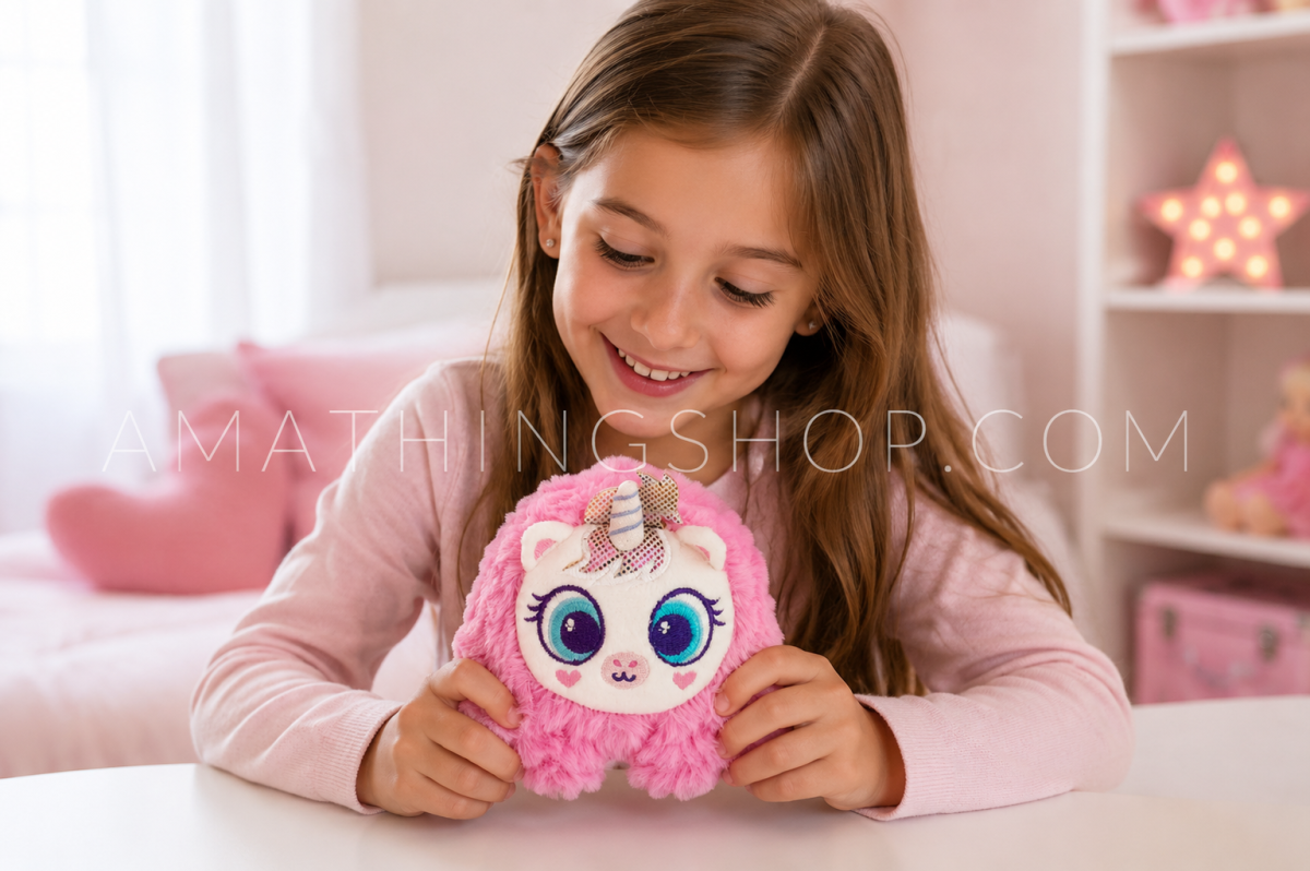 NEONATO – Distroller Neonato Uñicorñita Rosa Unicornio Ñeoñito Original 15 cm - Imagen 5