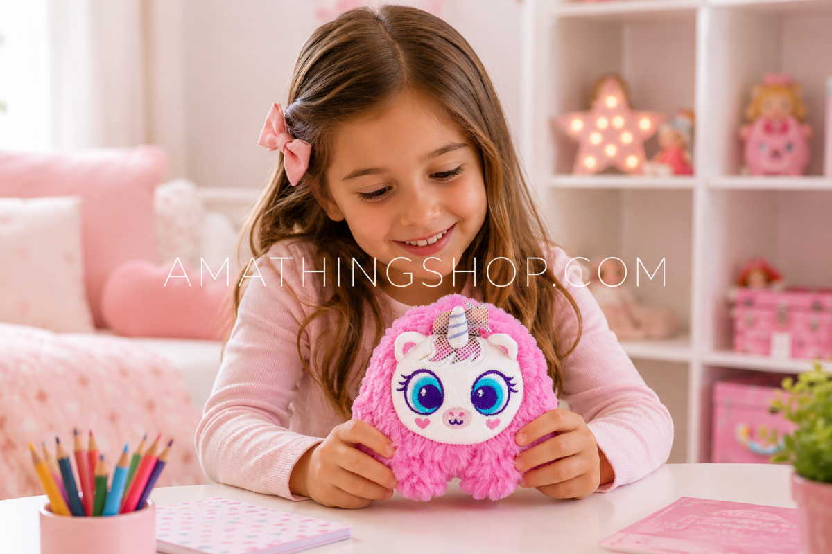 NEONATO – Distroller Neonato Uñicorñita Rosa Unicornio Ñeoñito Original 15 cm - Imagen 6