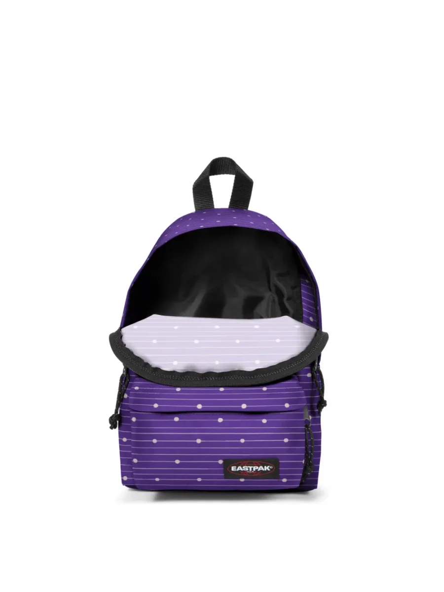EASTPAK – Mochila Eastpak Orbit Glow Mini Morada 10 Litros Ligera - Imagen 6