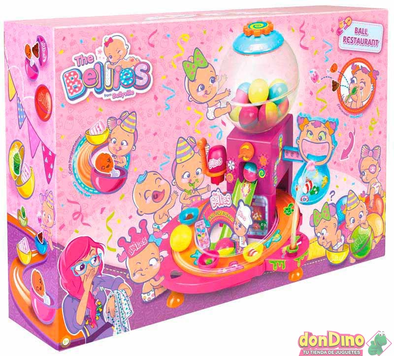 FAMOSA – The Bellies Ball Restaurante – Playset interactivo Famosa para niñas y niños - Imagen 7