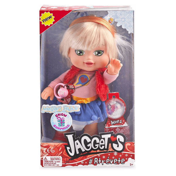 FAMOSA – Muñeca Jaggets Megan Byte Snow Surprise 35 cm Famosa 7014722 Niña 3+ Años - Imagen 6