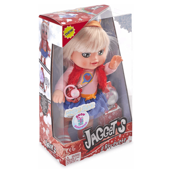 FAMOSA – Muñeca Jaggets Megan Byte Snow Surprise 35 cm Famosa 7014722 Niña 3+ Años - Imagen 7