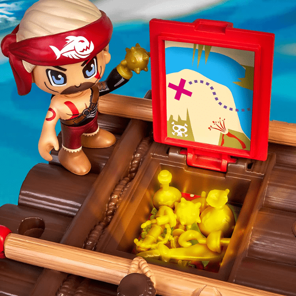 FAMOSA – Pinypon Action Balsa Pirata Flotante con Figura y Accesorios 4+ - Imagen 6