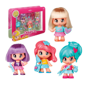 FAMOSA – FAMOSA – Figuras Pinypon Peinados Edición Limitada – Pelo Real y Accesorios
