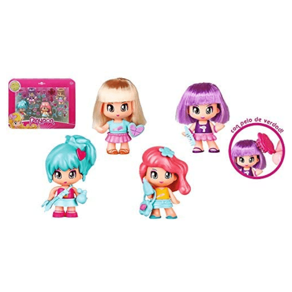 FAMOSA – FAMOSA – Figuras Pinypon Peinados Edición Limitada – Pelo Real y Accesorios - Imagen 3