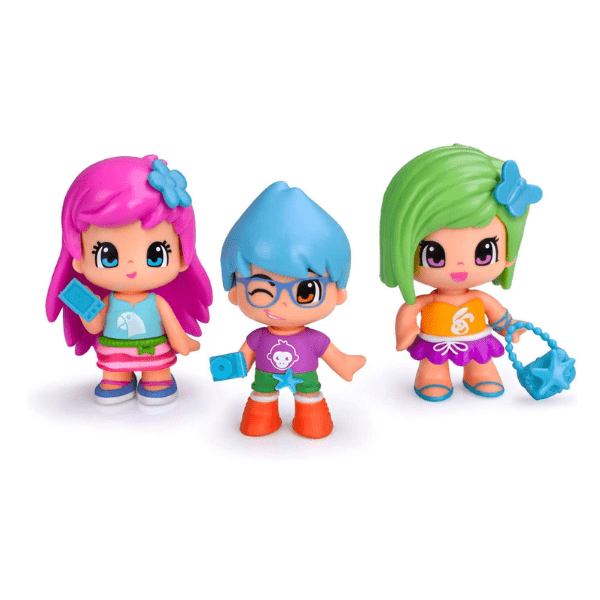 FAMOSA – Set 4 Figuras City Splash Toys Con Animales y Accesorios Intercambiables - Imagen 3
