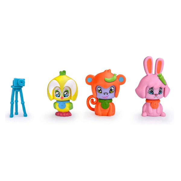 FAMOSA – Set 4 Figuras City Splash Toys Con Animales y Accesorios Intercambiables - Imagen 4